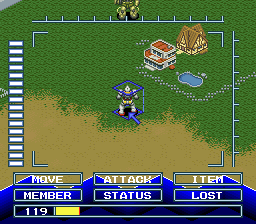 Kidou Senshi Gundam: Cross Dimension 0079 screenshot 4 for Super Famicom
